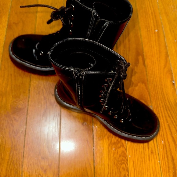 H&M Black Combat Boots - Picture 3 of 4
